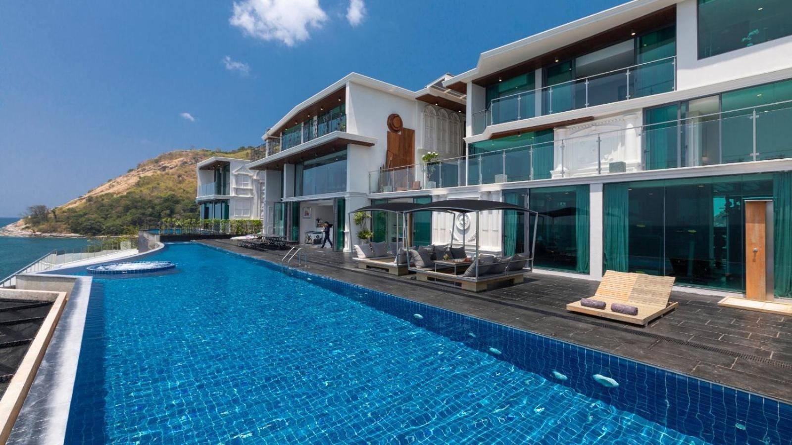 Villa Thousand Cliffs Nai Harn Esterno foto