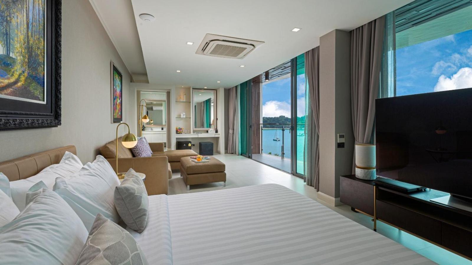 Villa Thousand Cliffs Nai Harn Esterno foto