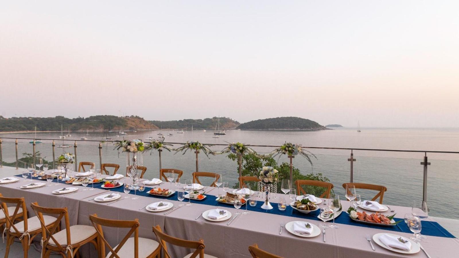 Villa Thousand Cliffs Nai Harn Esterno foto